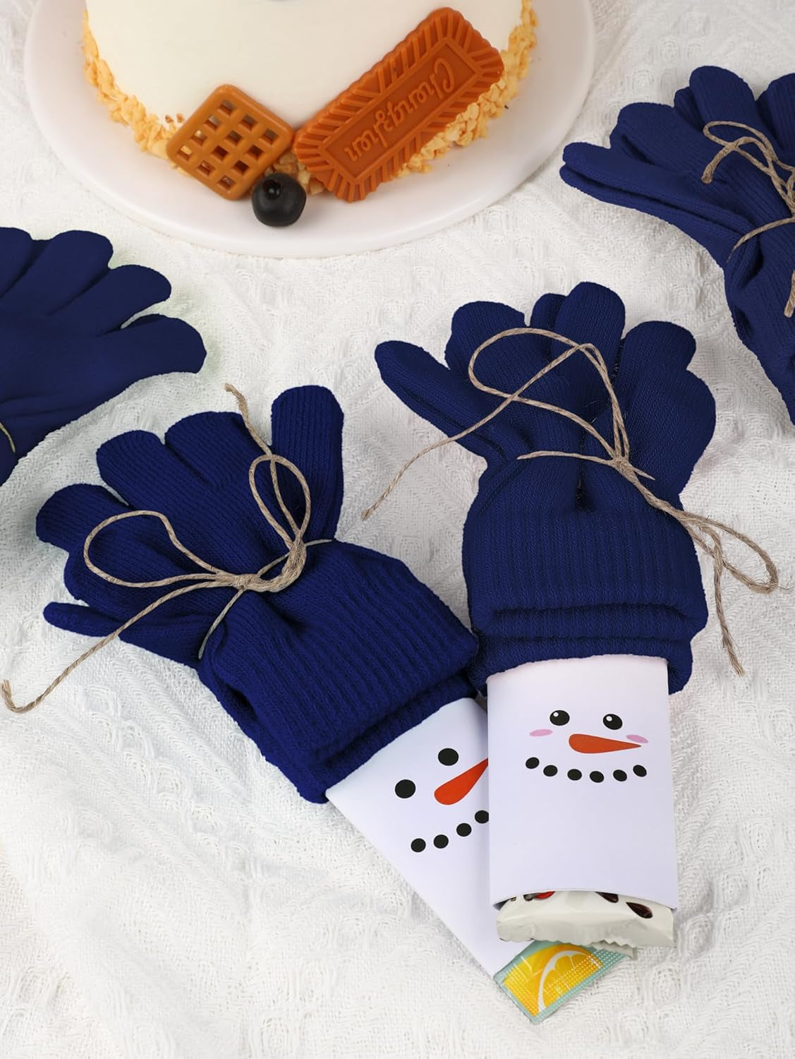 12 Pairs Kid'S Winter Magic Gloves Children Stretchy Warm Magic Gloves Boys or Girls Knit Gloves for 6-12 Years